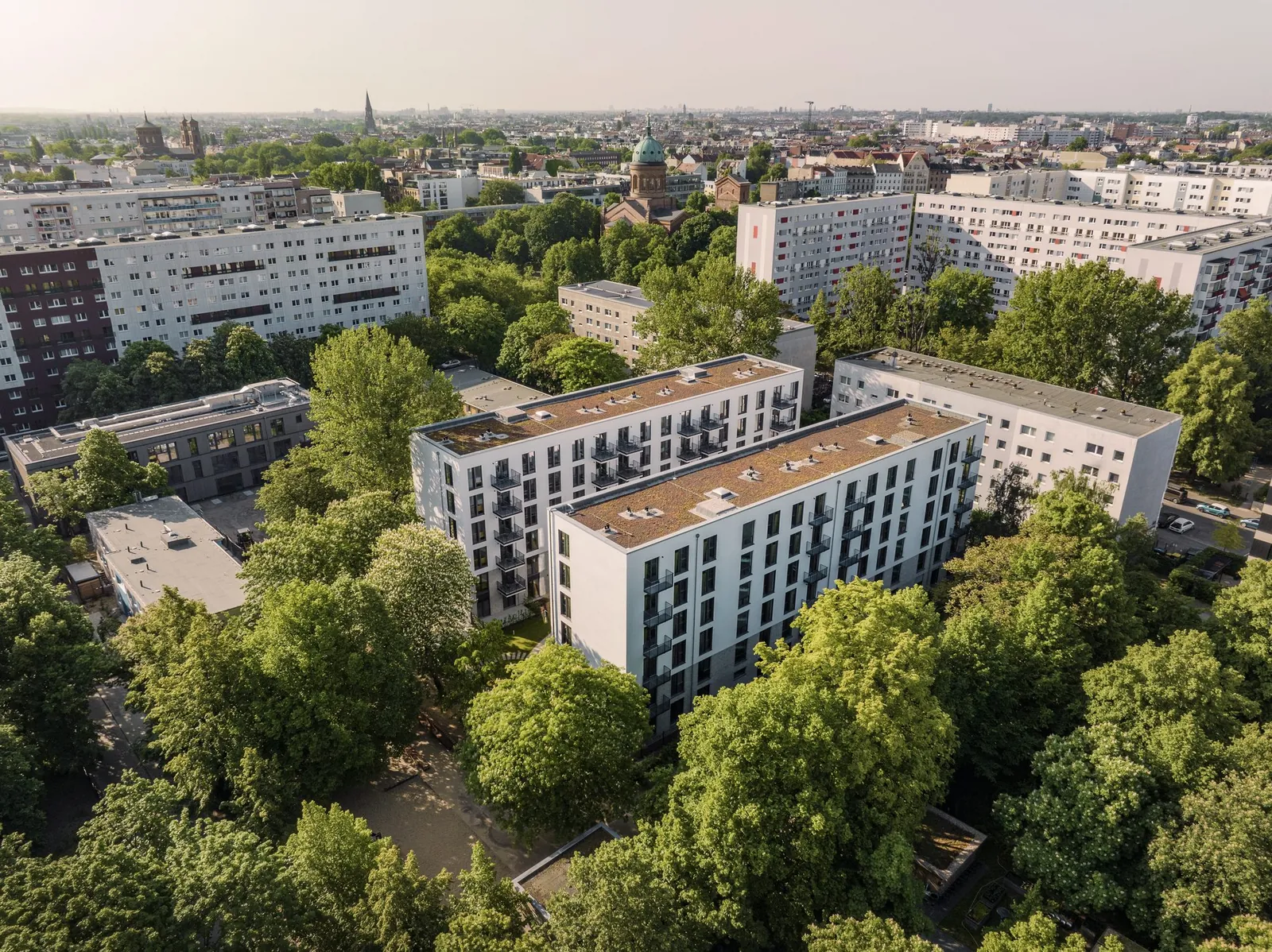 The building from above